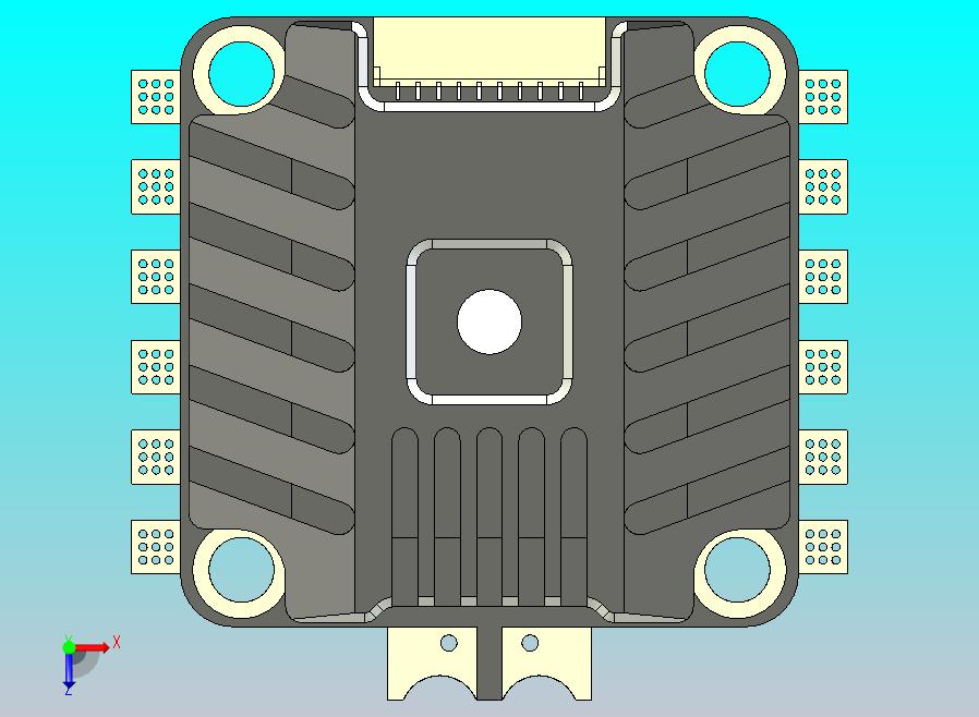 F55A Pro II 55A 3-6S AM32 4-IN-1 ESC w_ bec