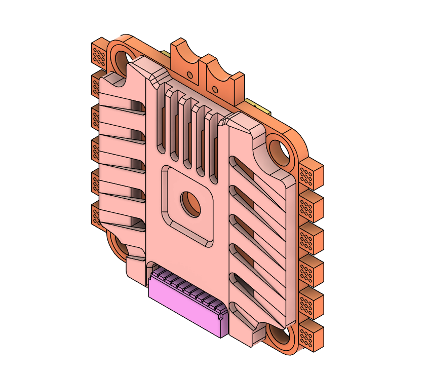 F55A Pro II 55A 3-6S AM32 4-IN-1 ESC w_ bec