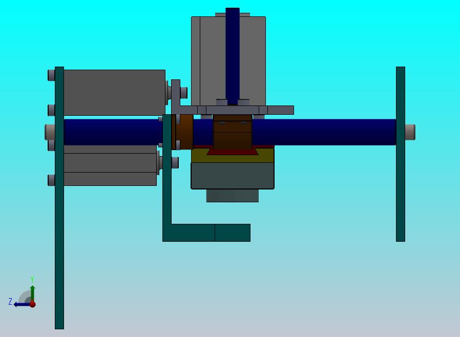自动压轴承机构