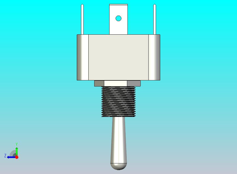 插头SW，TGL，10A（ON）-Off-（on）