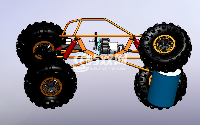 轴向AX10 TCS边缘车架