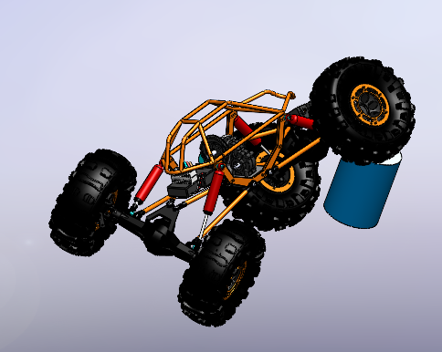 轴向AX10 TCS边缘车架