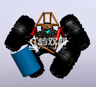 轴向AX10 TCS边缘车架