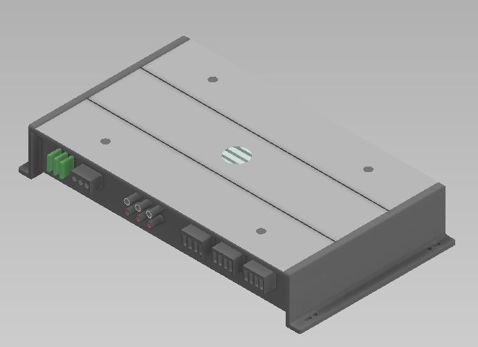 Syn-DX-6-DSP，6通道，600瓦RMS放大器
