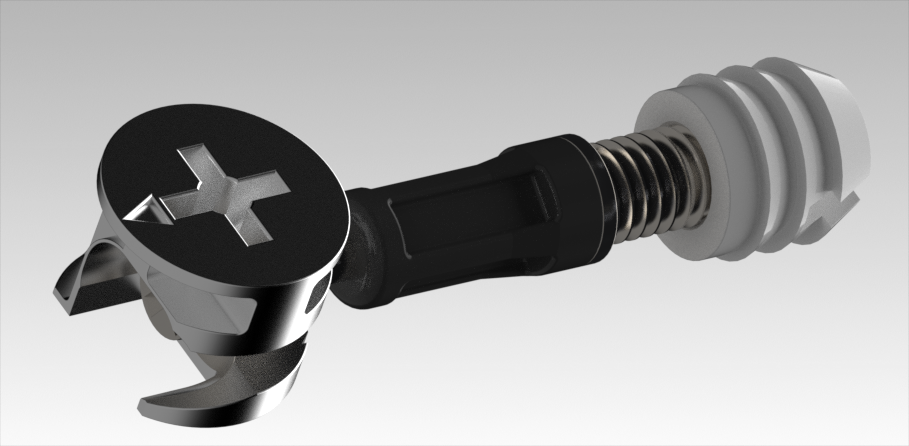 偏心家具连接器