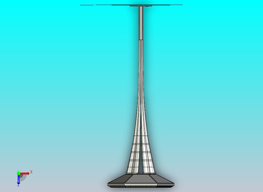 灯床头台灯模型