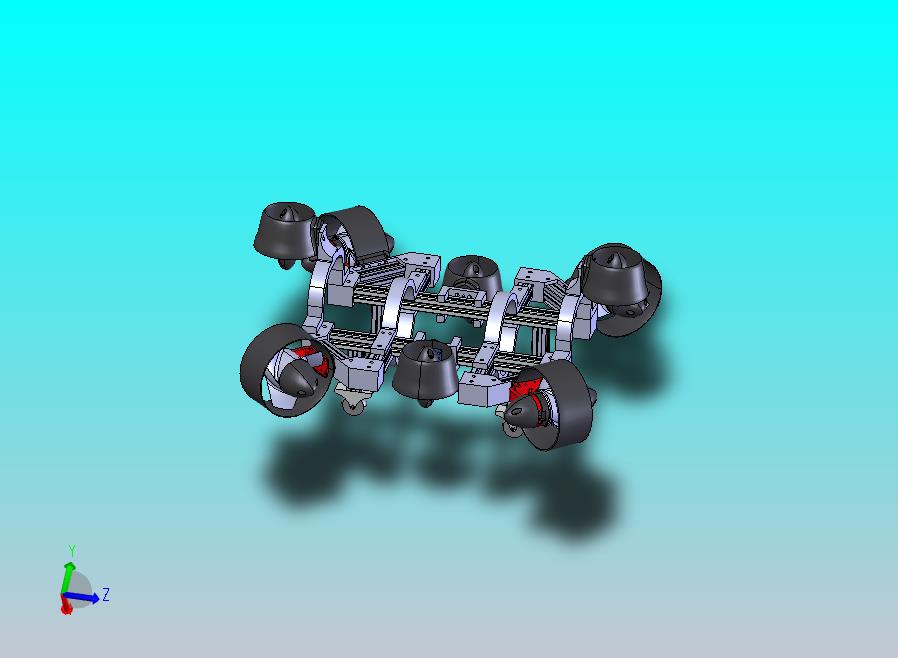 AUV无人水下航行器结构
