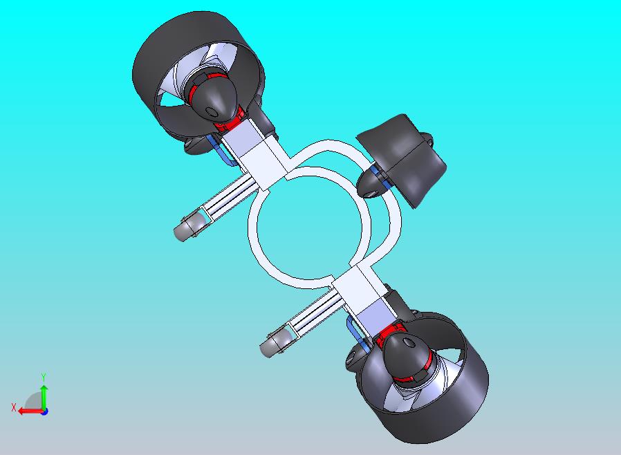 AUV无人水下航行器结构