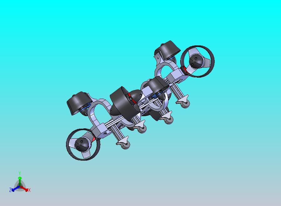 AUV无人水下航行器结构