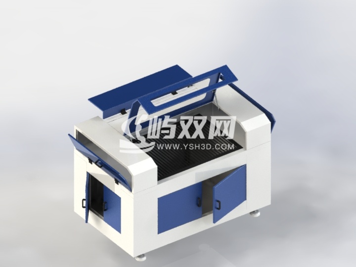 数控激光切割机外形图