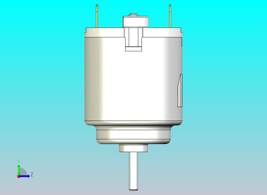 R-140 DC电机3D