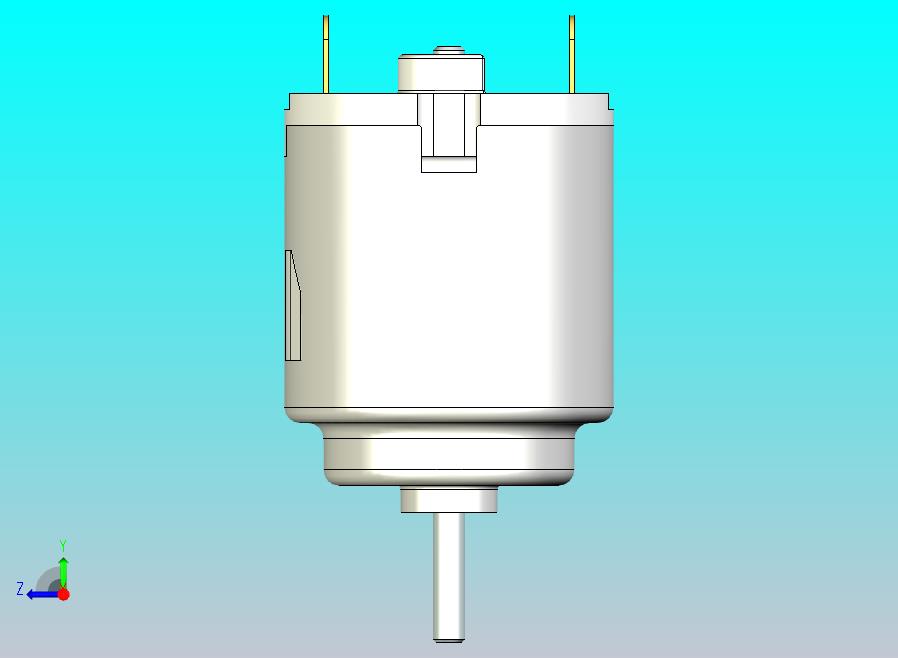 R-140 DC电机3D
