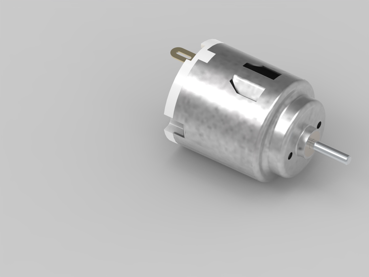 R-140 DC电机3D