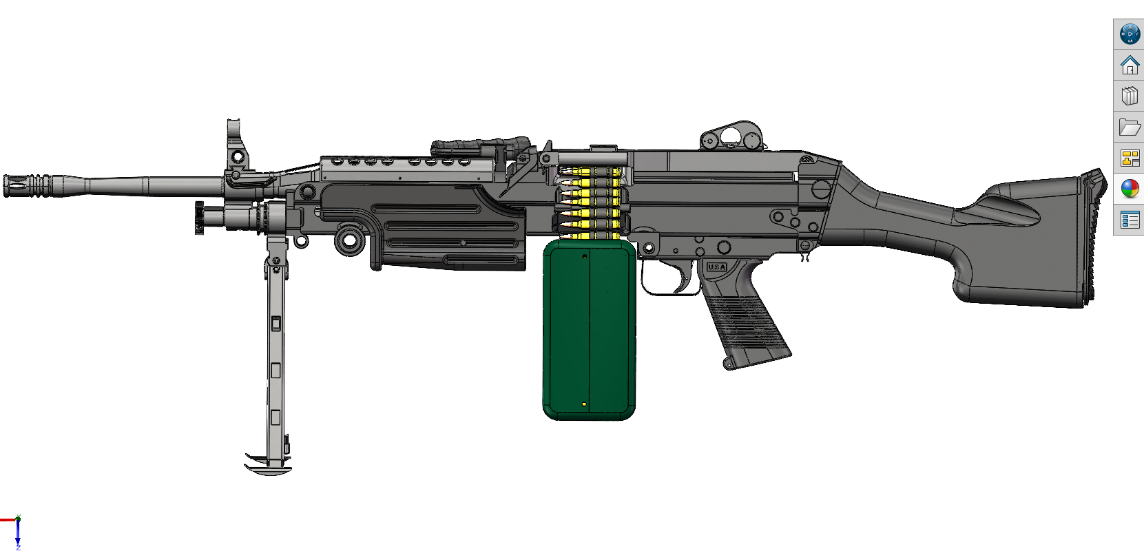 M249制造部件图纸