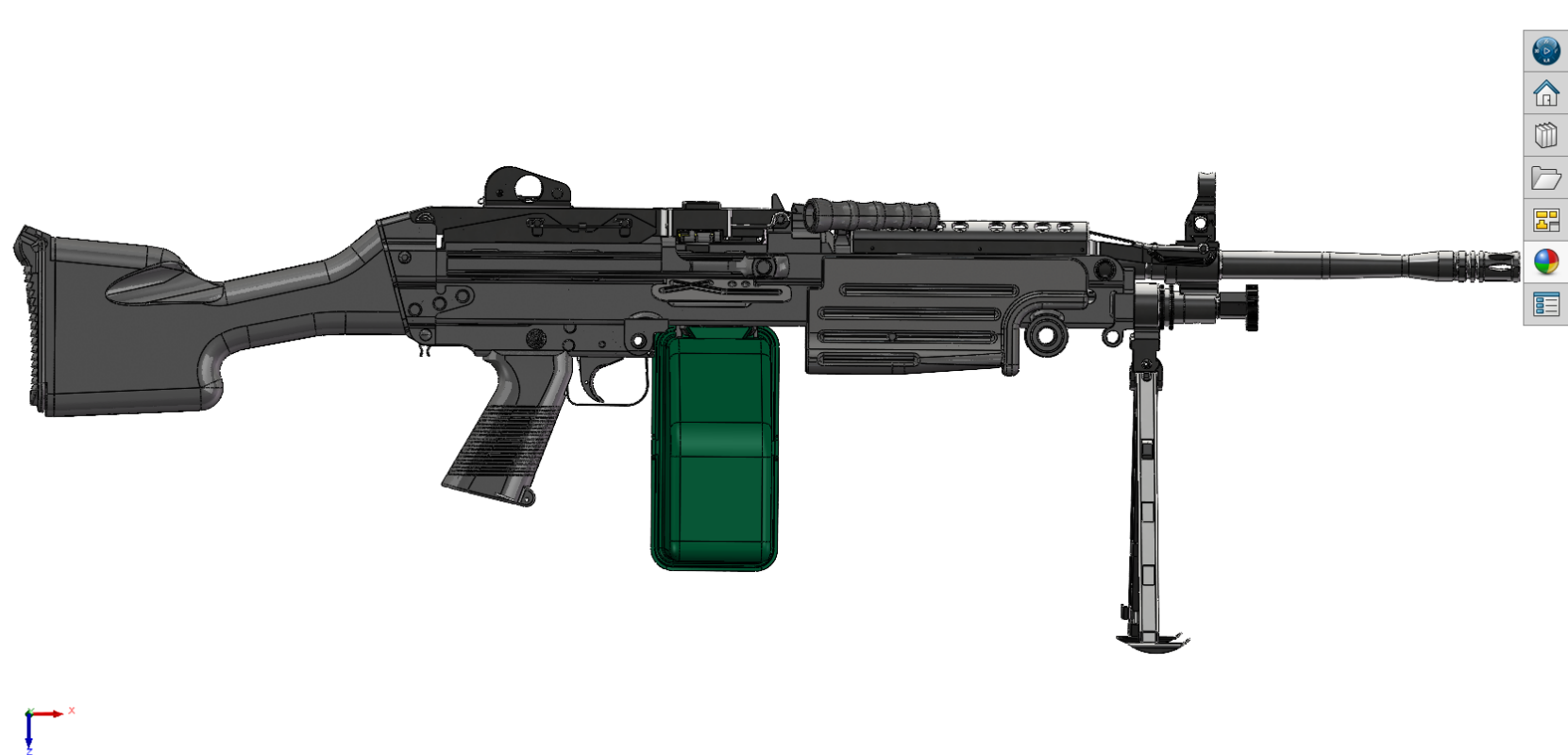 M249制造部件图纸