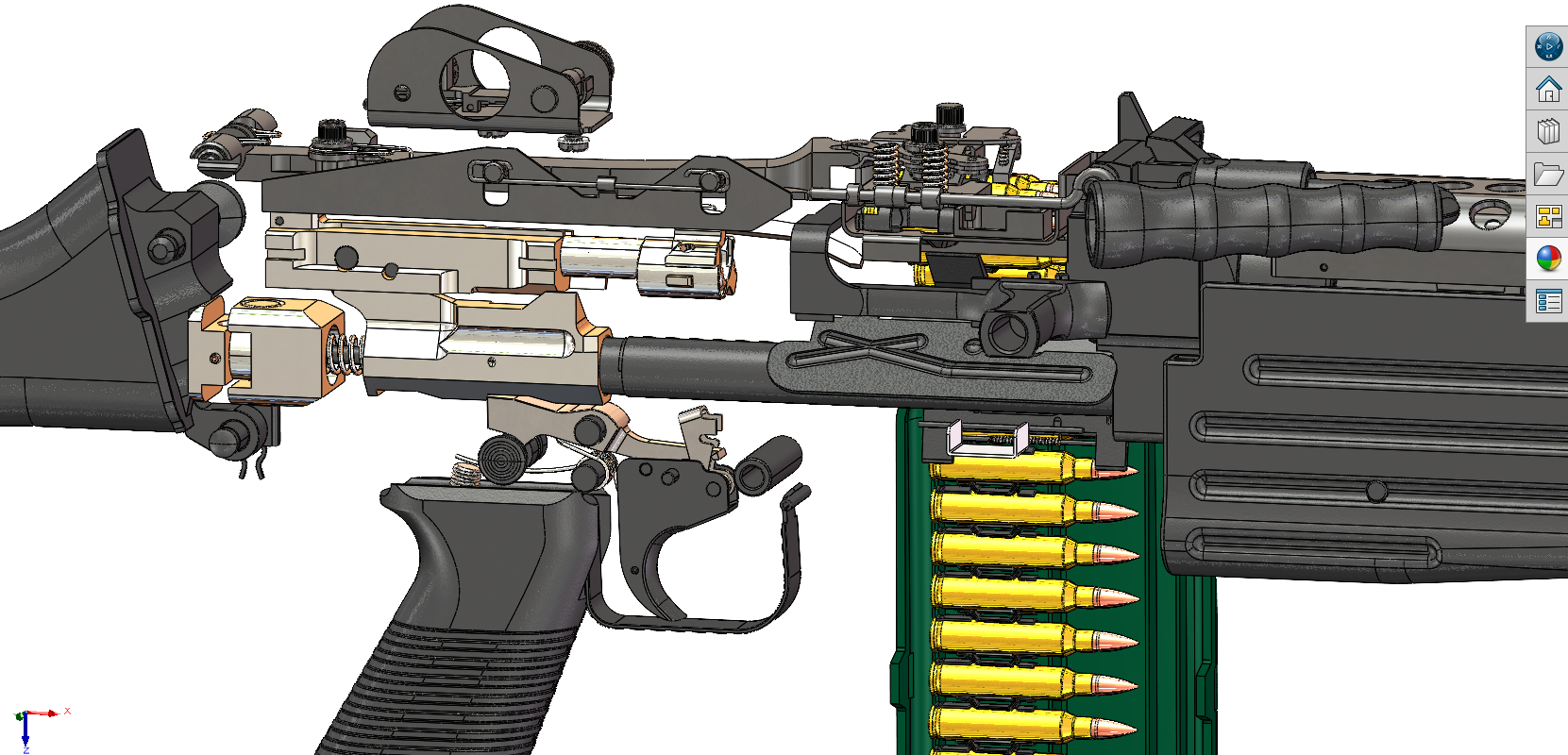 M249制造部件图纸