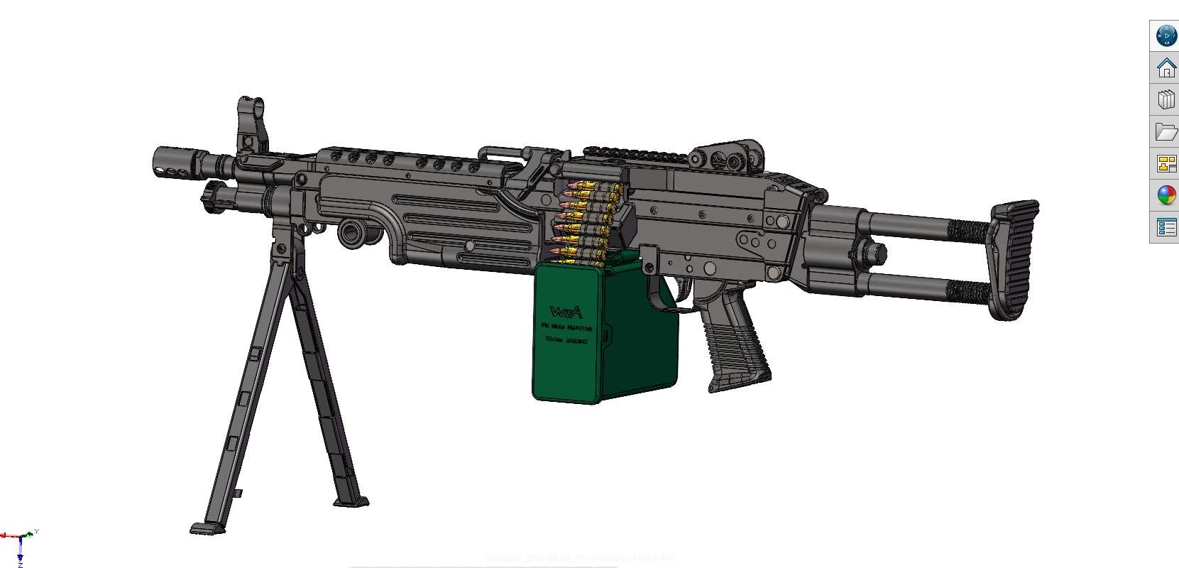 M249制造部件图纸