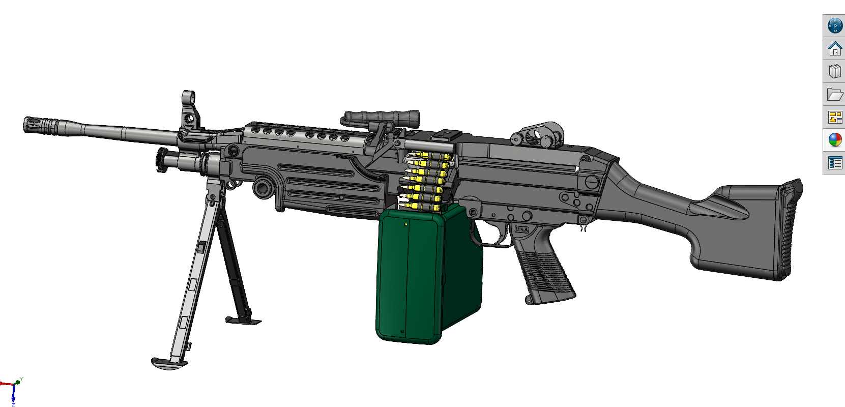 M249制造部件图纸