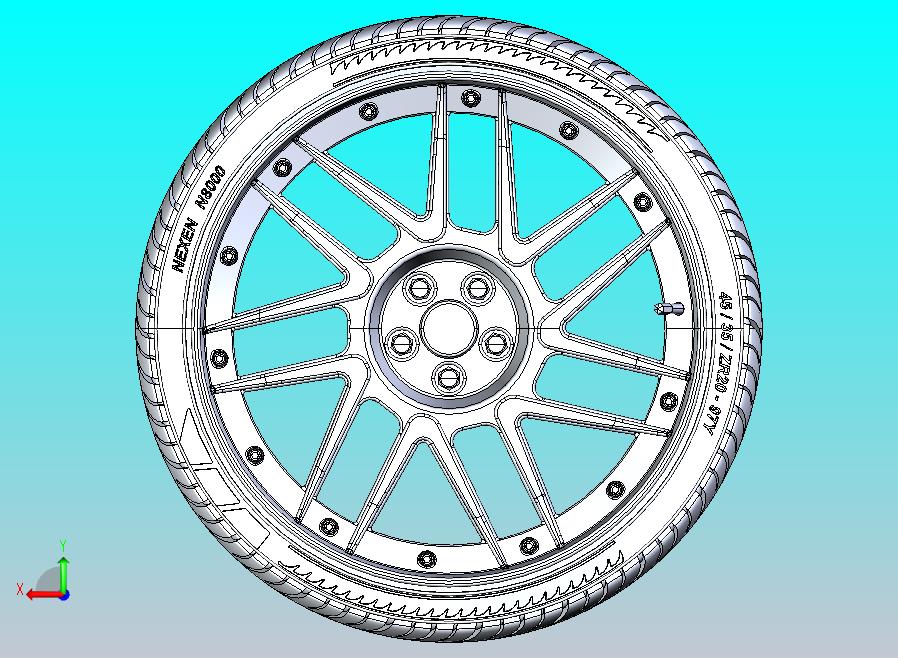 Vauxhall合金轮