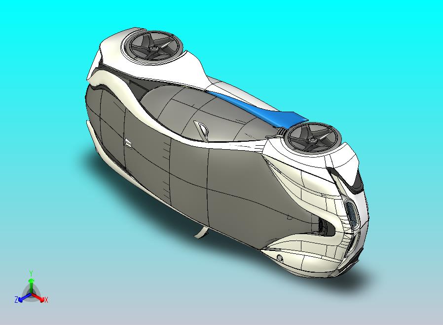 BMW概念车模型