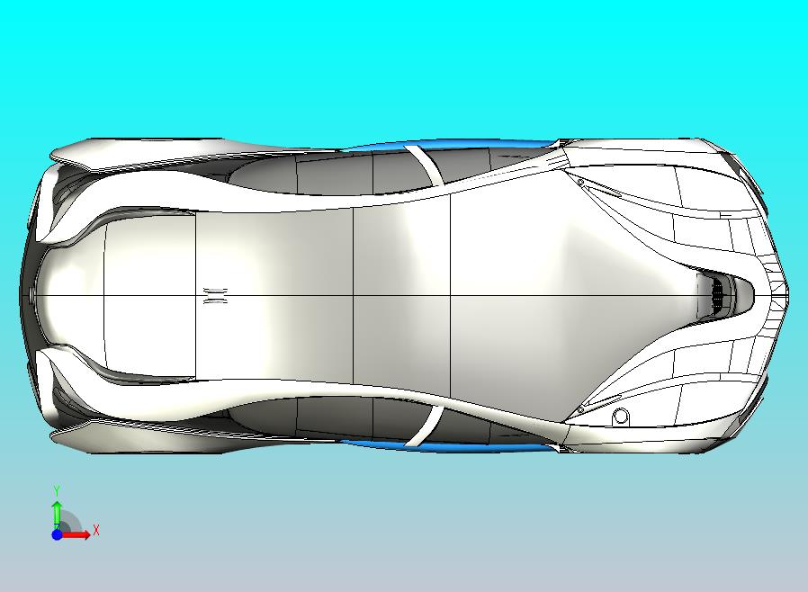 BMW概念车模型