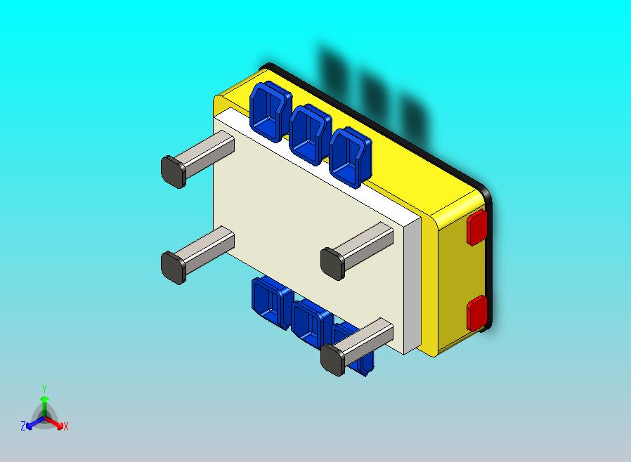 导入式智能型工装车3D