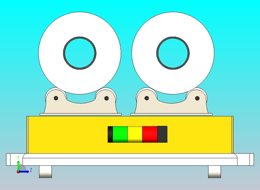 背驮重力AGV小车3D模型