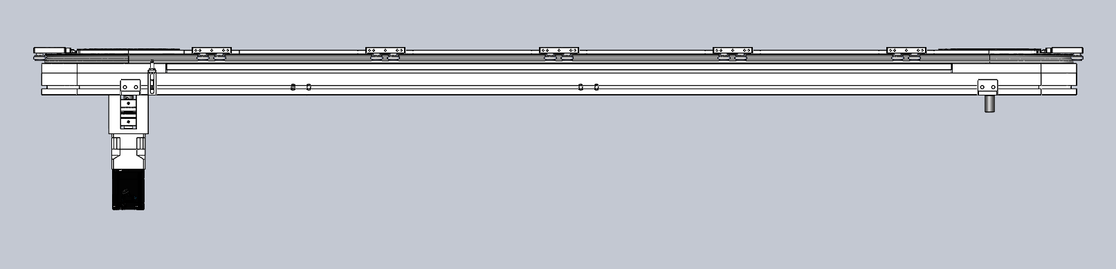 T23-400椭圆同步带环形导轨（型材）