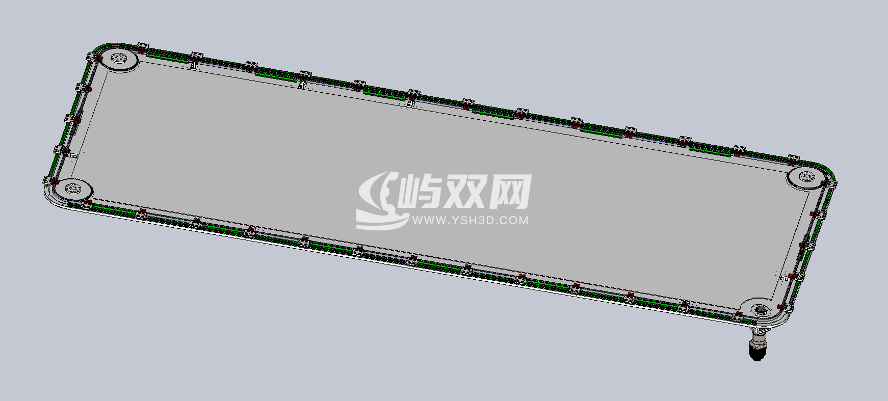 T23-468矩形链条环形导轨（型材）