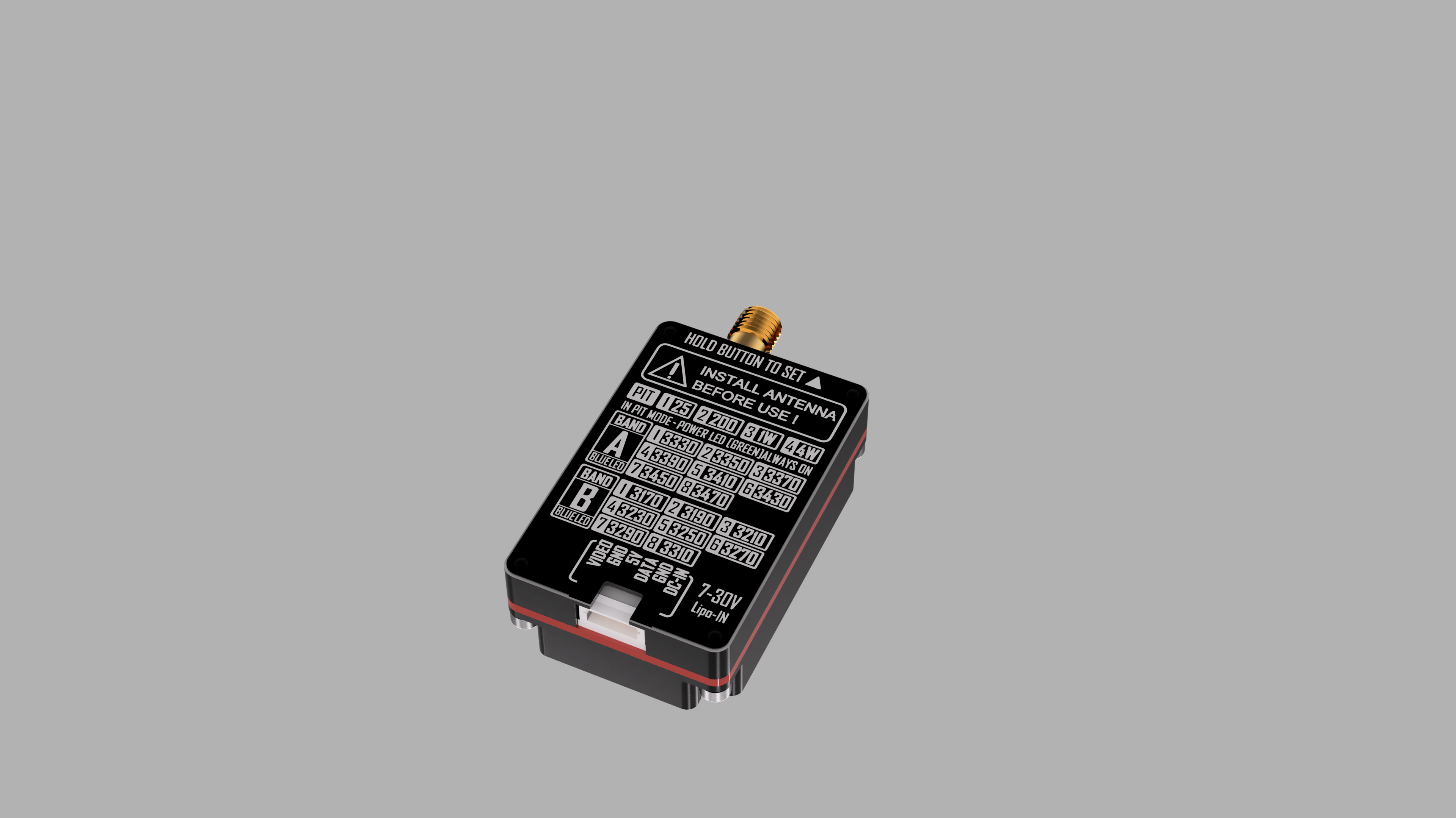 RushFPV 3.3G 4W VTX（飞行控制器）