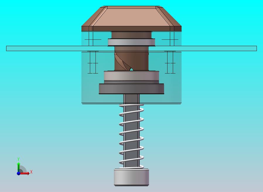 锁具三维模型