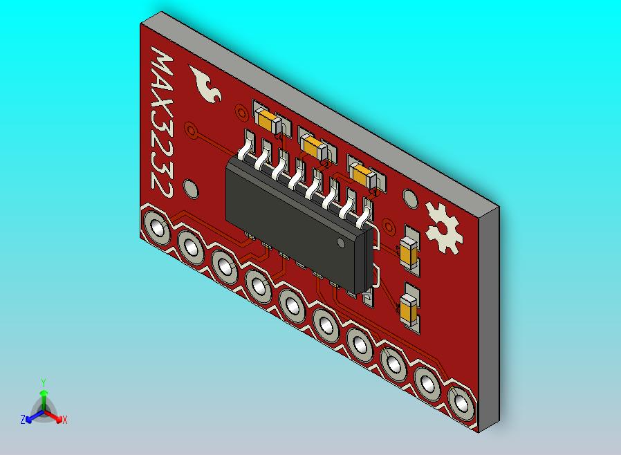 Sparkfun Max3232突破-RS232_TTL收发器