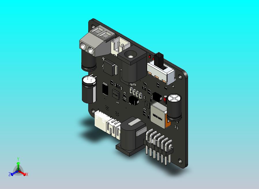 Yahboom Pi 5电力板