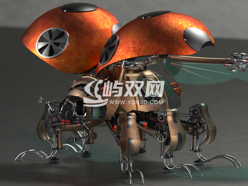 蒸汽朋克瓢虫瓢虫