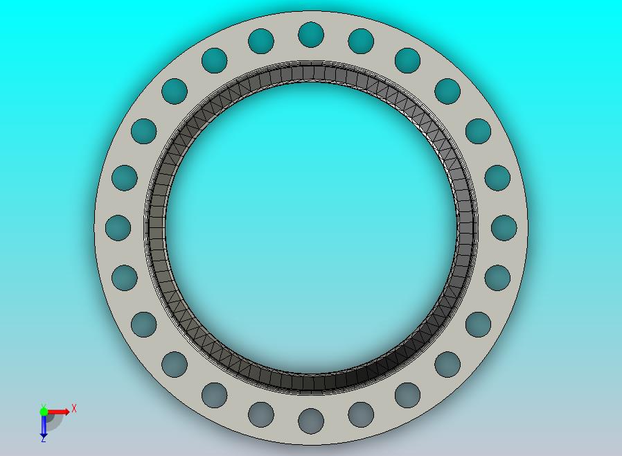 ASME B 16.47系列RFWN法兰大尺寸法兰26英寸至60英寸