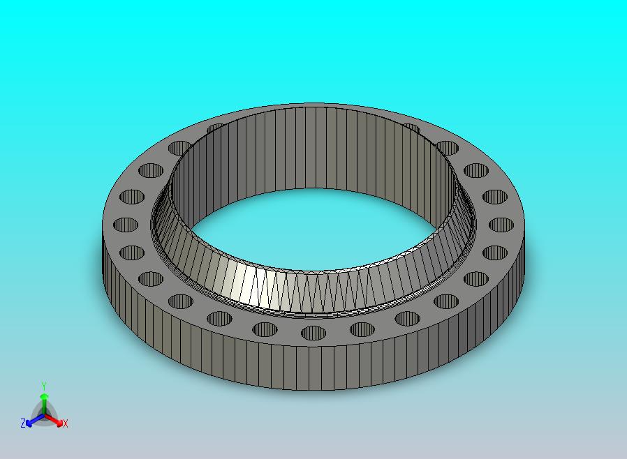 ASME B 16.47系列RFWN法兰大尺寸法兰26英寸至60英寸