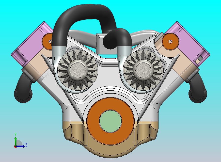 V6汽车发动机
