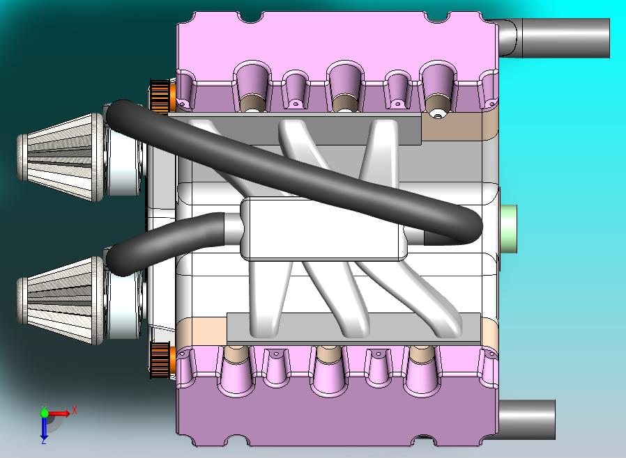 V6汽车发动机