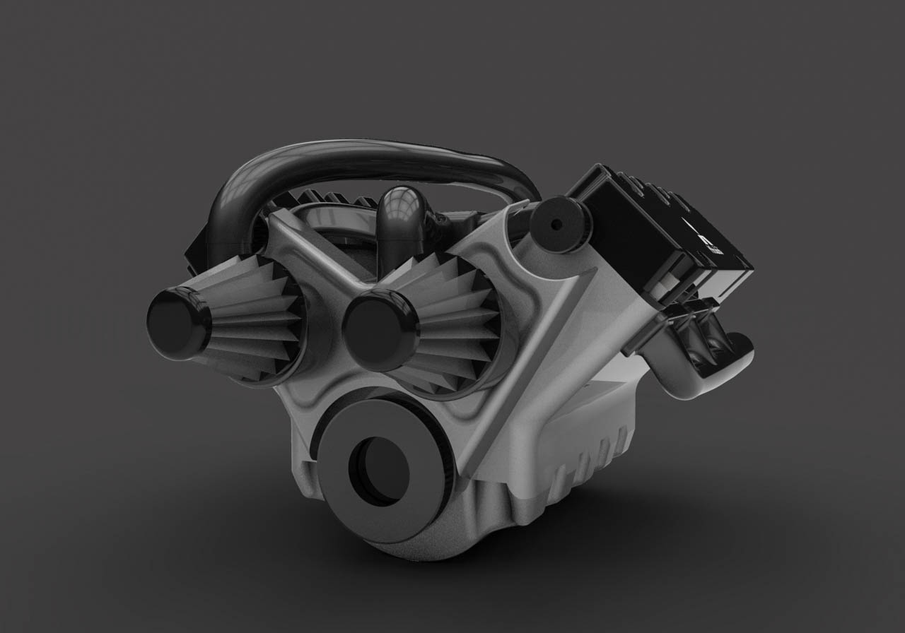 V6汽车发动机