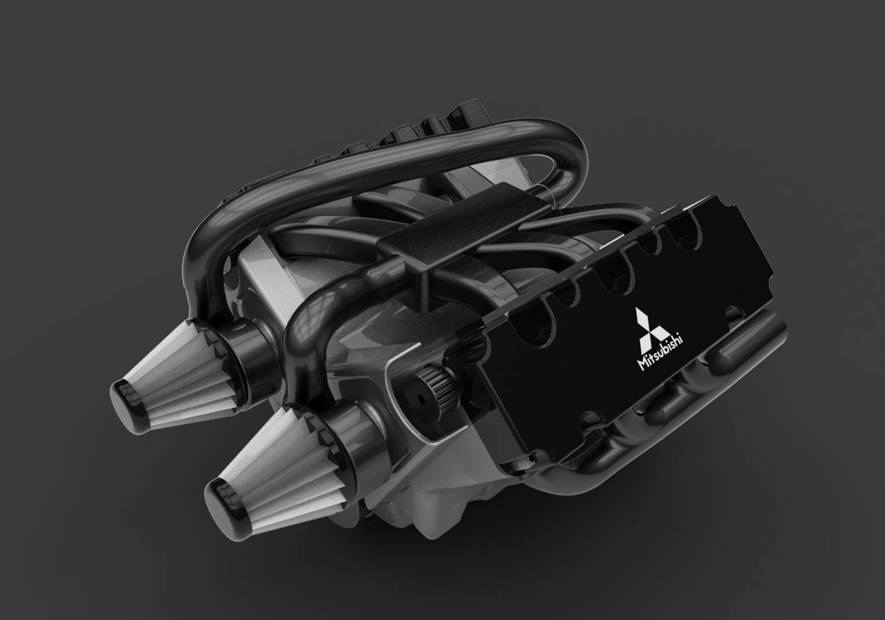 V6汽车发动机