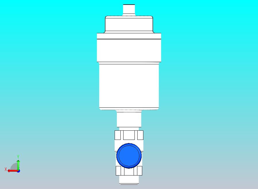 带球阀的自动排气装置
