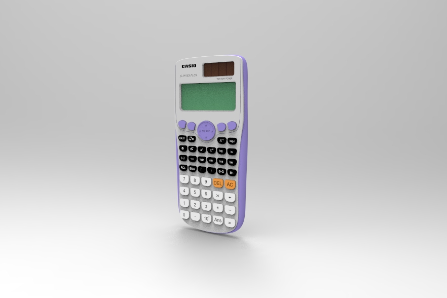 卡西欧fx-991ES PLUS计算器建模