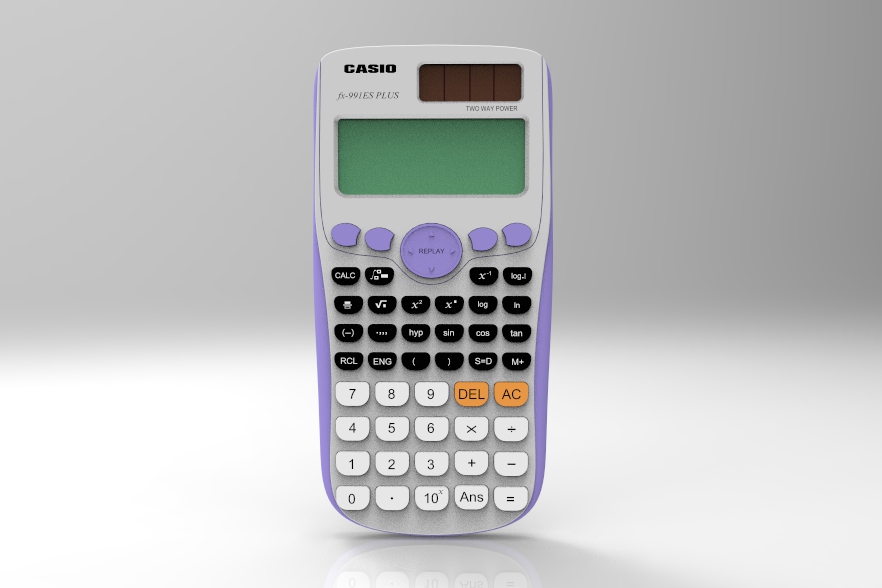 卡西欧fx-991ES PLUS计算器建模