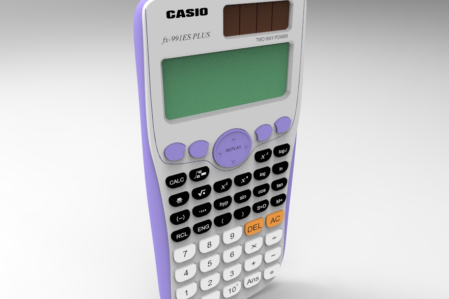 卡西欧fx-991ES PLUS计算器建模