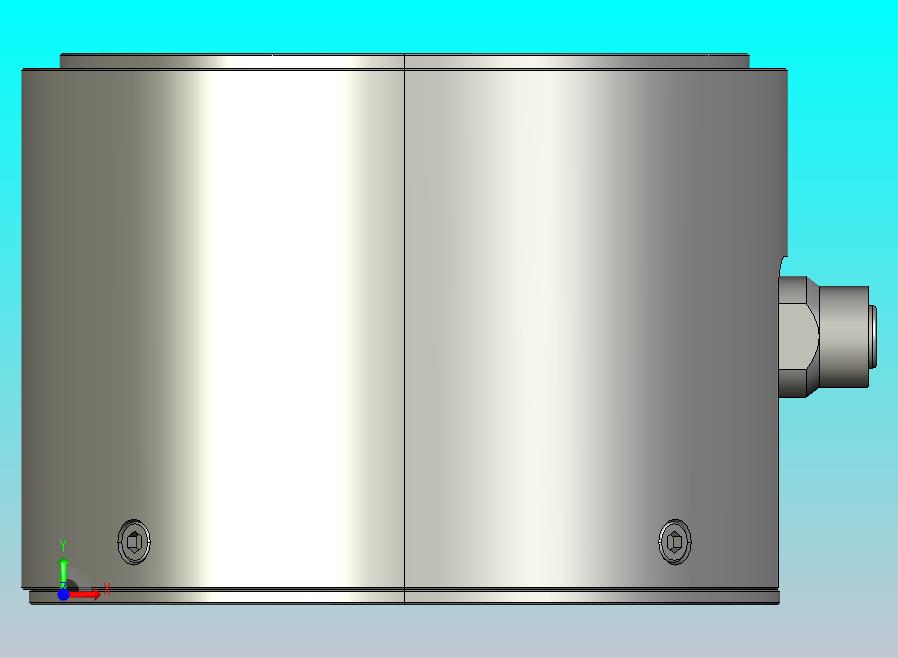 法兰式三轴力传感器 LCM3D-A