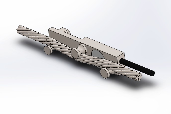 钢丝绳称重传感器 STAE-750kg