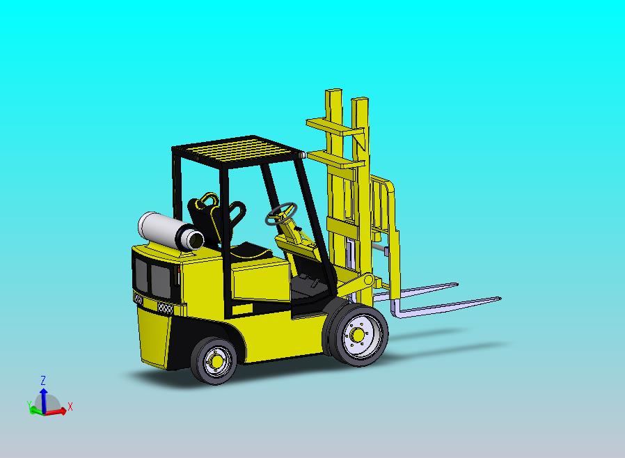 叉车3D