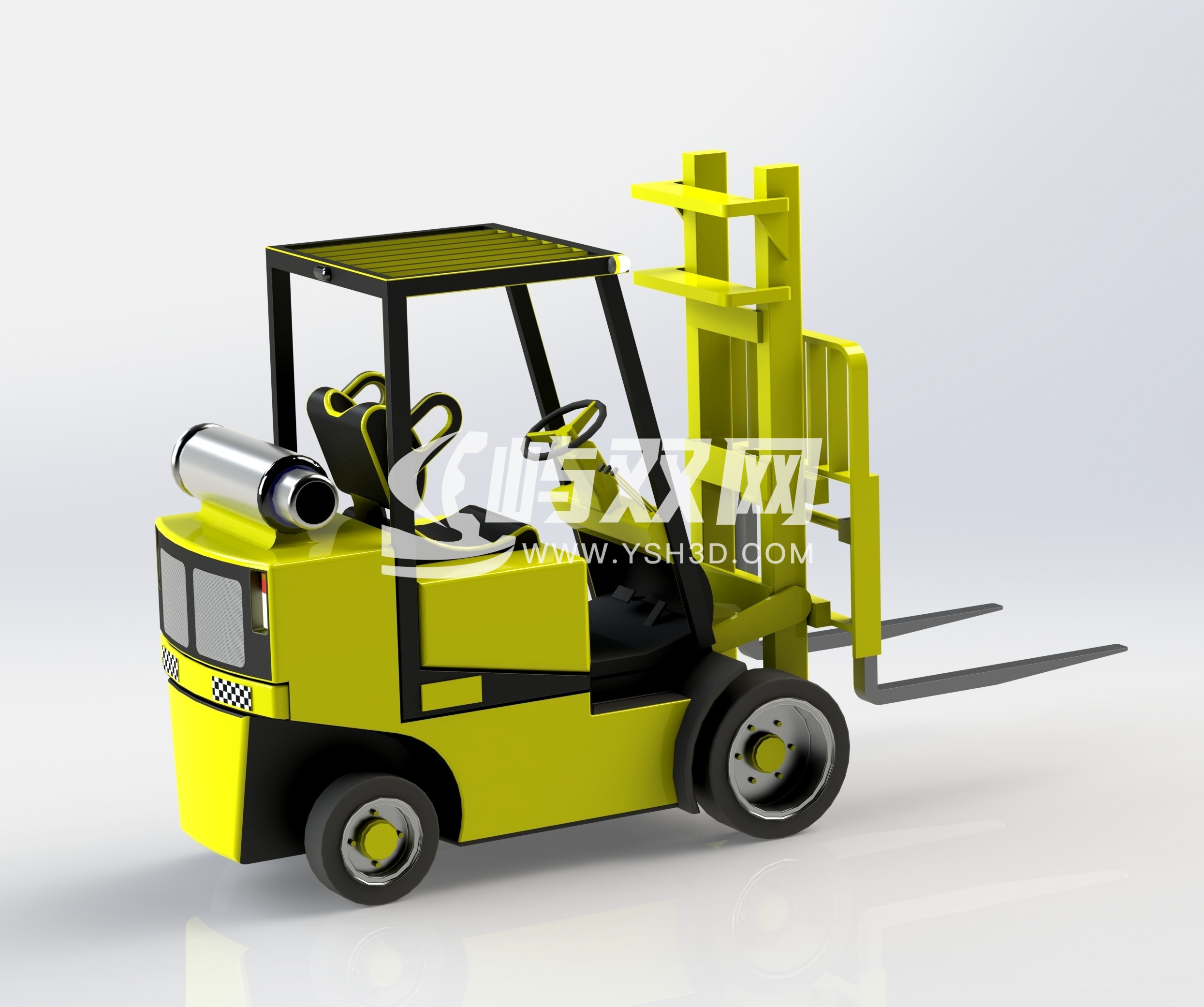 叉车3D
