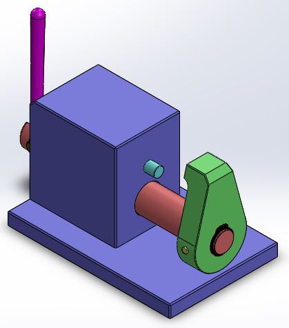 夹具-112 外摆式夹紧器