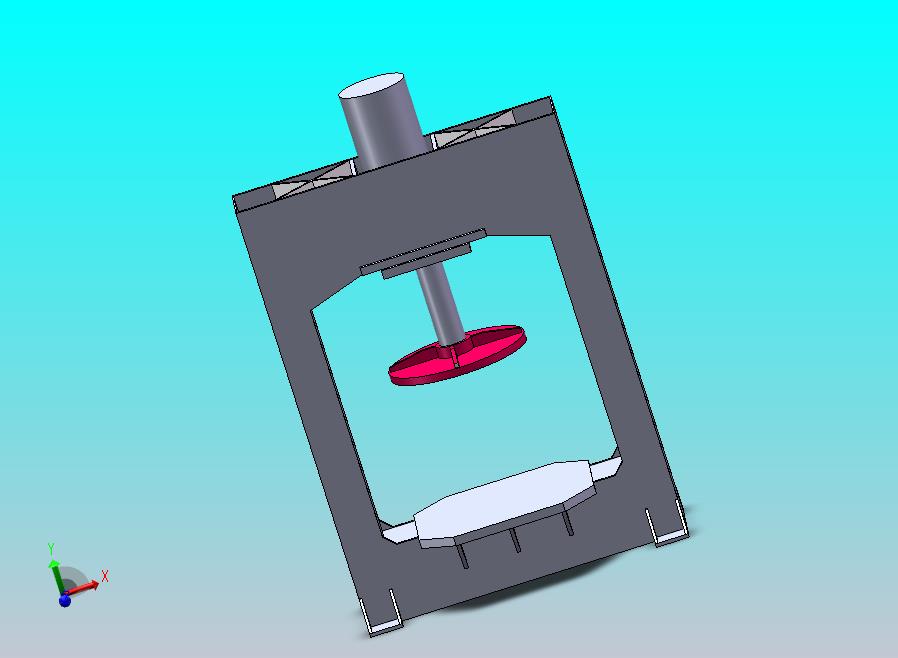 轮胎压力机-solidworks